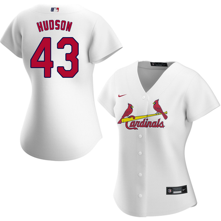 Nike Women #43 Dakota Hudson St.Louis Cardinals Baseball Jerseys Sale-White - Click Image to Close